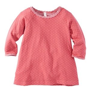 Hanna Andersson Macaron Reversible Dress - Size 3-6 Months